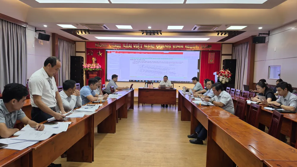 Tổ Công tác 1645 làm việc với các doanh nghiệp 