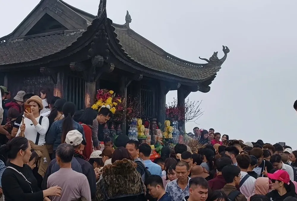 Chùa Đồng Yên Tử trong những ngày đầu Xuân 2026