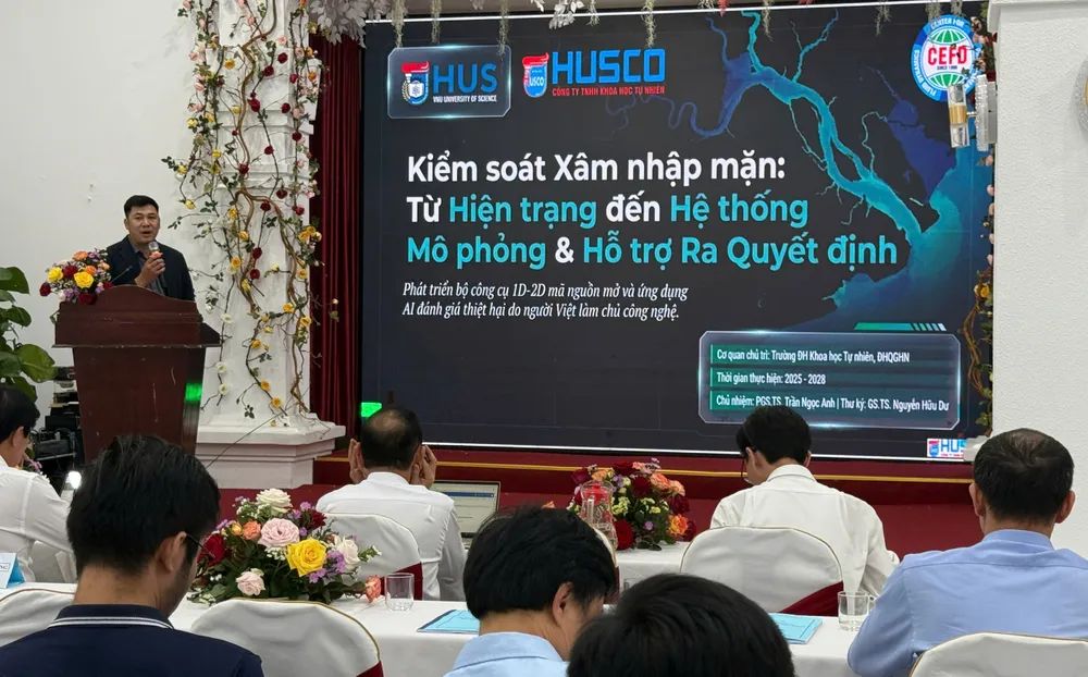 Các đại biểu dự Hội nghị nhận định tình hình khí tượng thủy văn thời hạn mùa năm 2026. Ảnh: LP