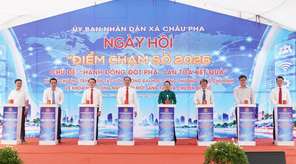 Ngày hội "Điểm chạm số 2026" góp phần đưa công nghệ số đến gần hơn với người dân