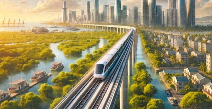 连接胡志明市与芹耶市中心的高速都市铁路项目投资总额为29亿3000万美元。