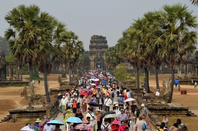 柬埔寨暹粒吴哥窟。