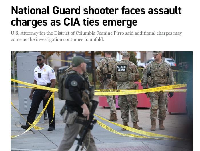 图片来源：美国政治新闻网(POLITICO)报道截图。