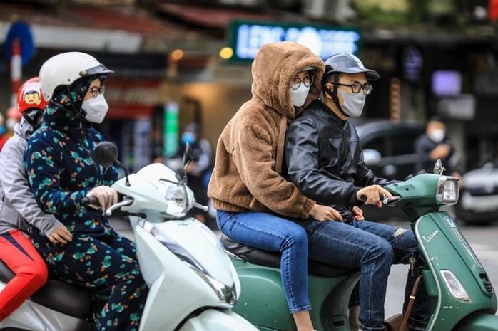  图: 冷空气袭来，导致气温下降 3至5度。