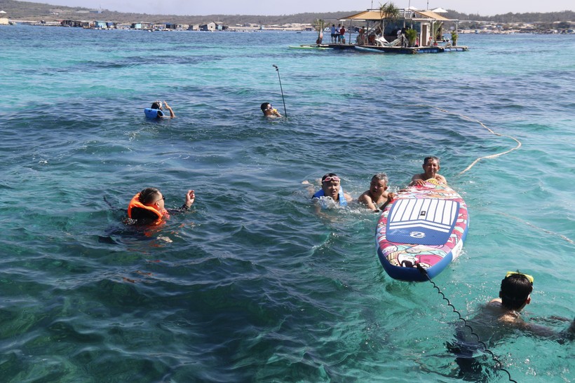 位于林同省富贵特别区的甘滩正以其原始、宁静的风貌，吸引着越来越多寻求独特体验的游客，特别是年轻游客。