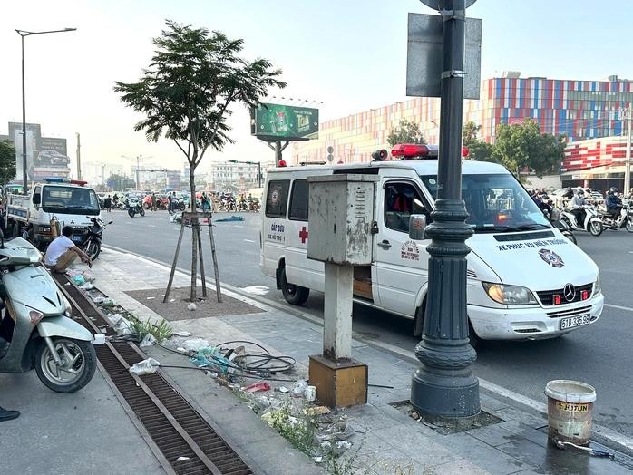 交通事故现场。