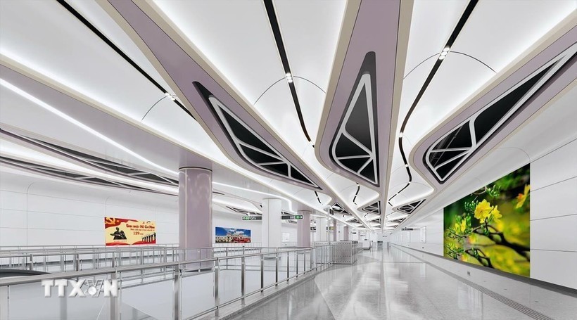 城铁2号线滨城-参良段效果图。