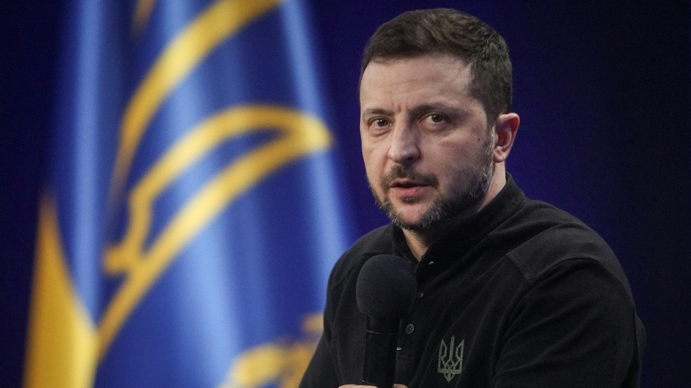 乌克兰总统泽连斯基。