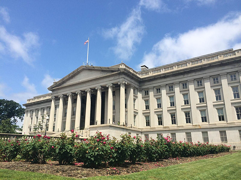 美国财政部。