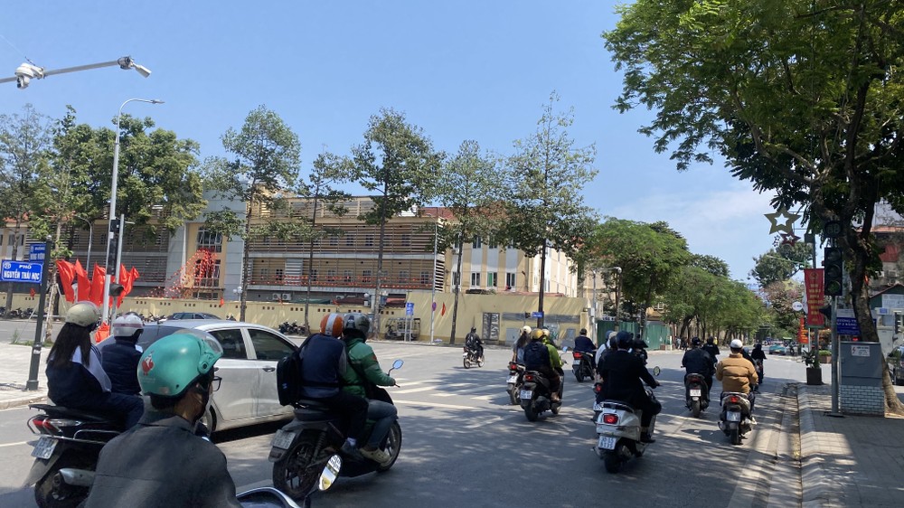 河内在冷空气到来前气温上升。