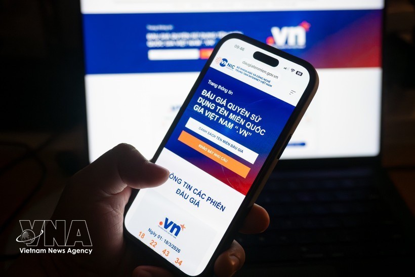 越南国家域名“.vn”拍卖会首次举行 最高成交价为起拍价的20倍