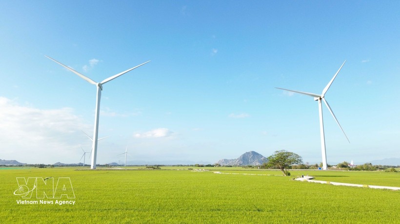庆和省顺北乡谭奈风电。
