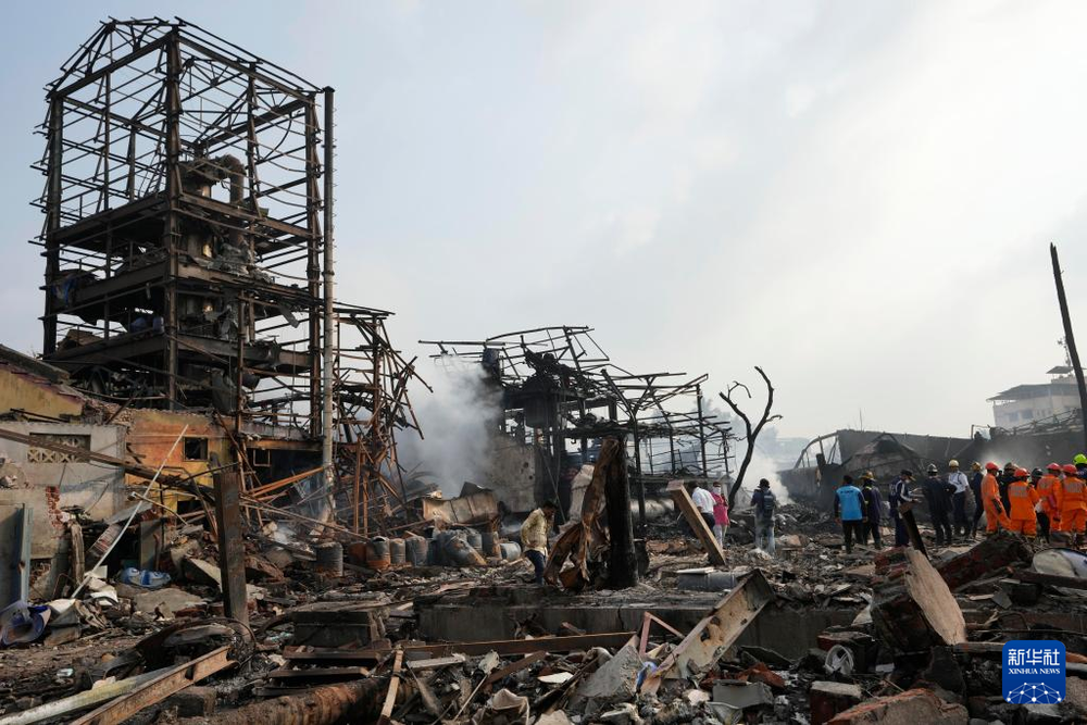 2024年5月24日，印度马哈拉施特拉邦塔那市一化工厂发生爆炸。