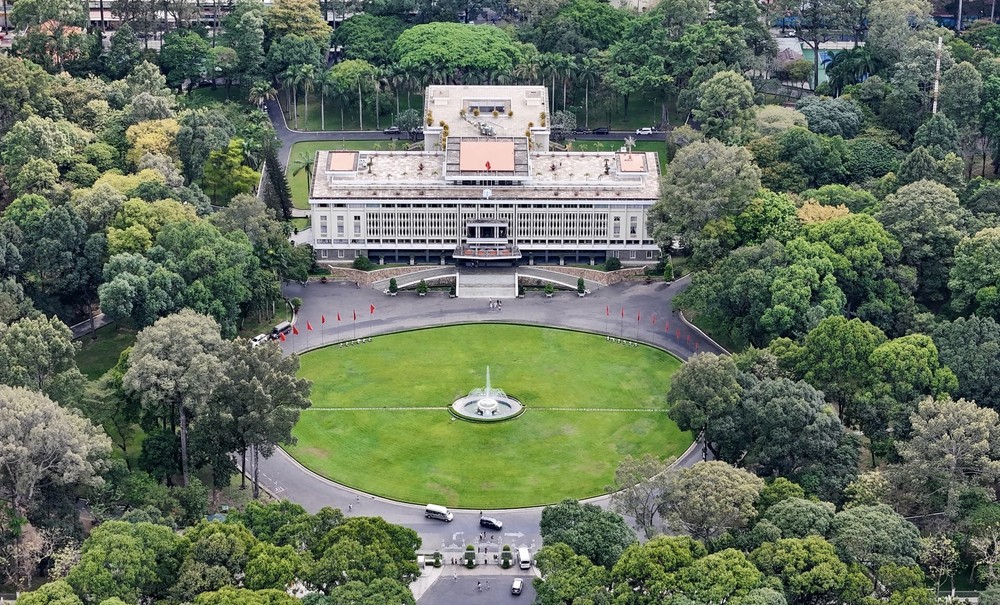胡志明市滨城坊区域。