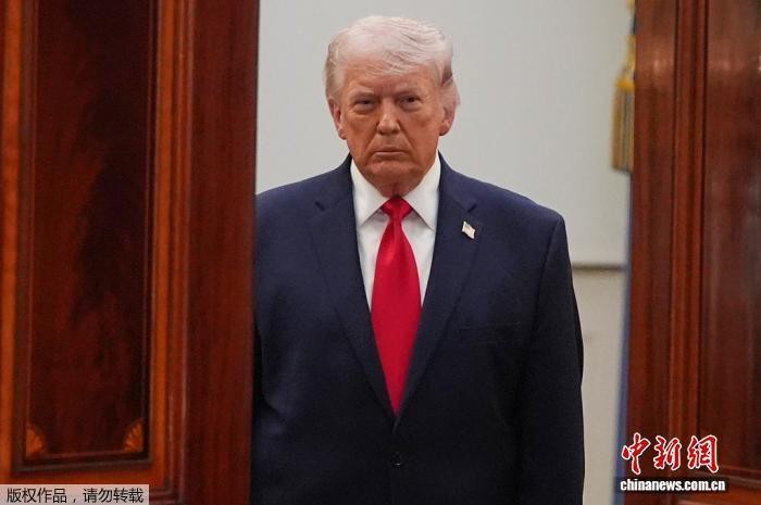 资料图：美国总统特朗普。