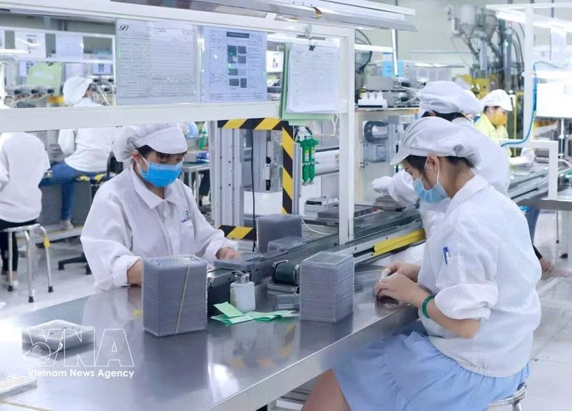 富寿省平川I工业园区生产电子元件的Star Engineers Vietnam公司。