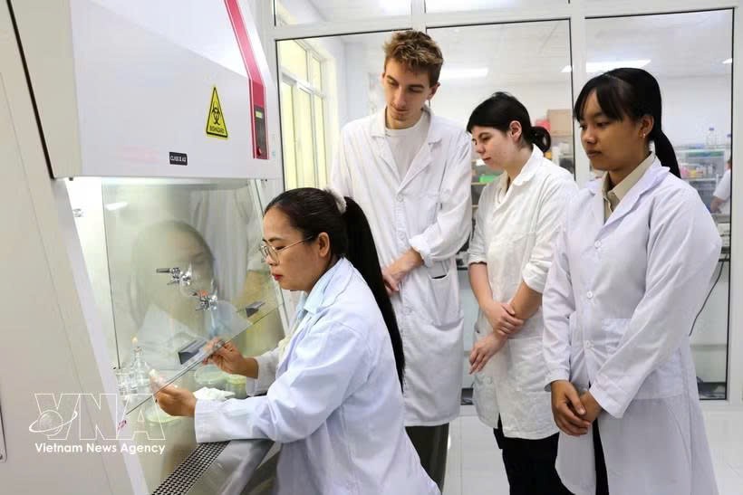 茶荣大学吸引了众多国内外大学生和实习生前来学习与研究。