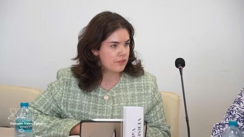 俄罗斯外交部莫斯科国立国际关系学院（MGIMO）东盟中心副主任、政治学博士瓦莱里亚·维尔希尼娜接受越通社驻俄罗斯记者的采访。