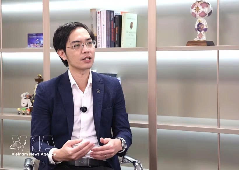 越南胡志明市国际金融中心执行机构副主席阮友勋。