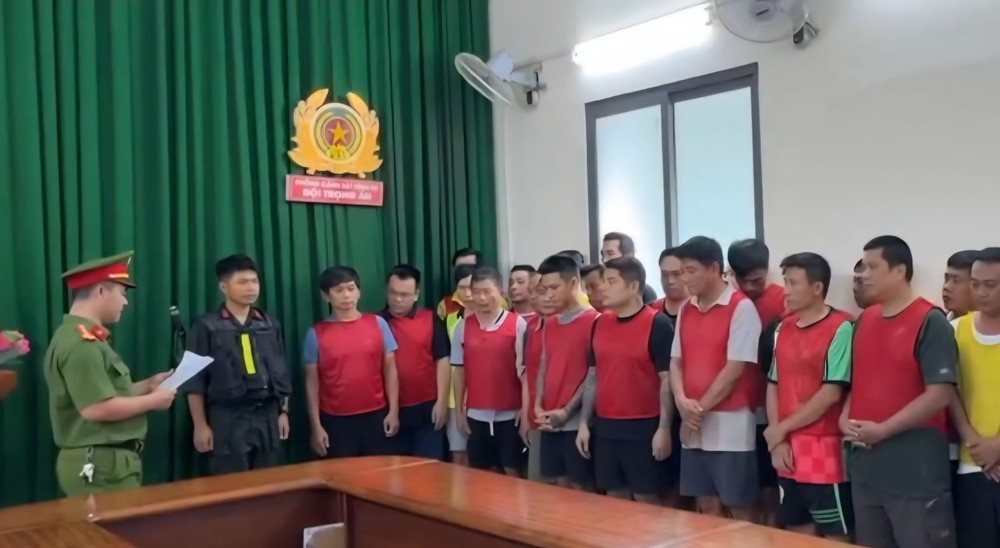被起诉的各嫌疑人。图：公安机关提供