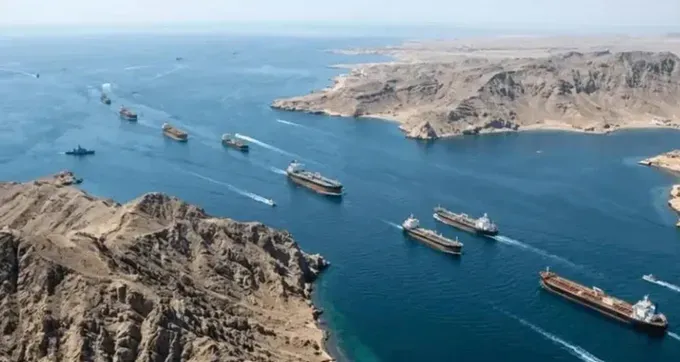 Eo biển Hormuz. Ảnh: SANA 霍尔木兹海峡。图：叙利亚国家通讯社（SANA）