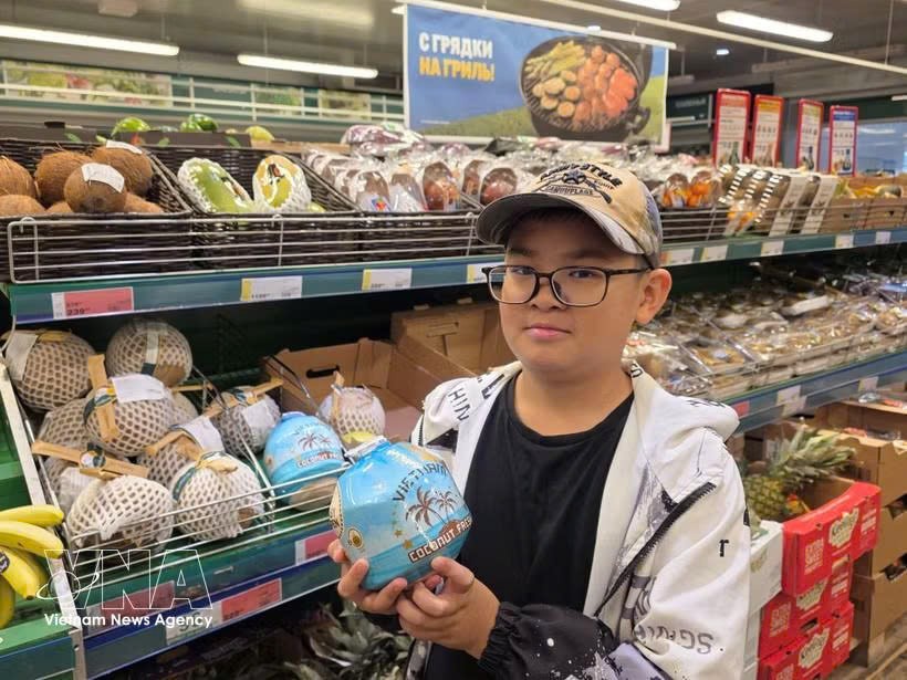 农产品出口在经济中起着作用日益重要，年均出口额达数百亿美元。图自越通社