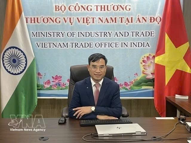 越南驻印度商务参赞裴忠尚。图自越通社