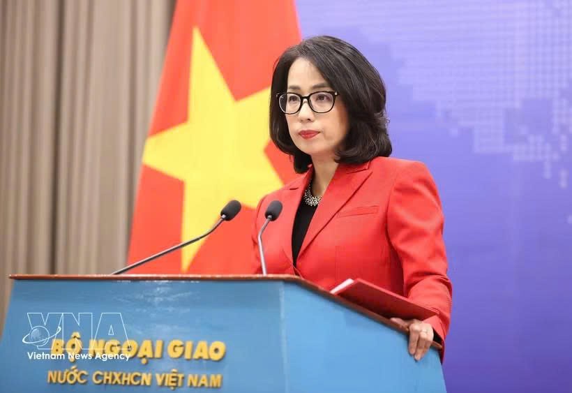 越南外交部发言人范秋姮。图自越通社