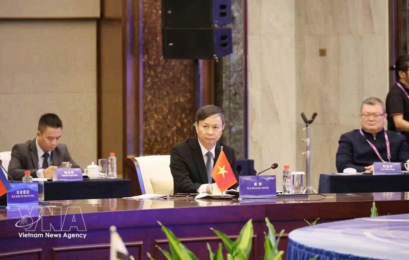 科学技术部副部长黄明。图自越通社