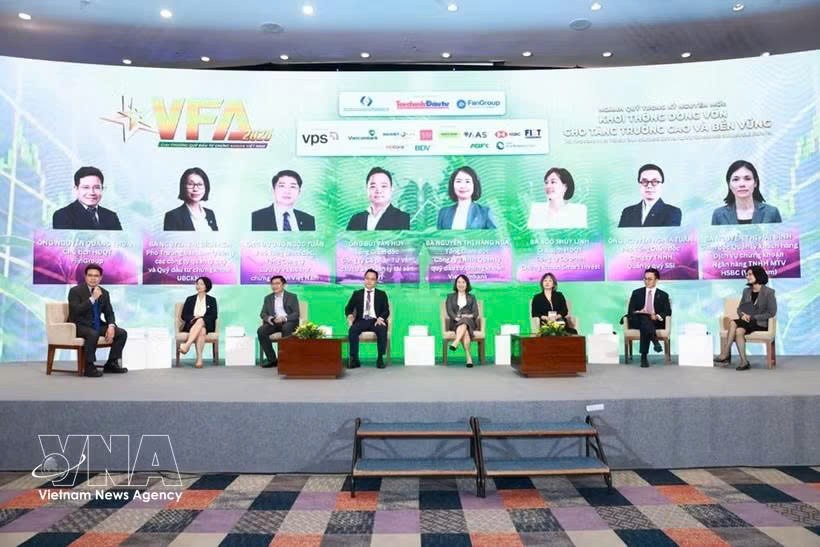 2026年越南证券投资基金奖活动现场。图自越通社
