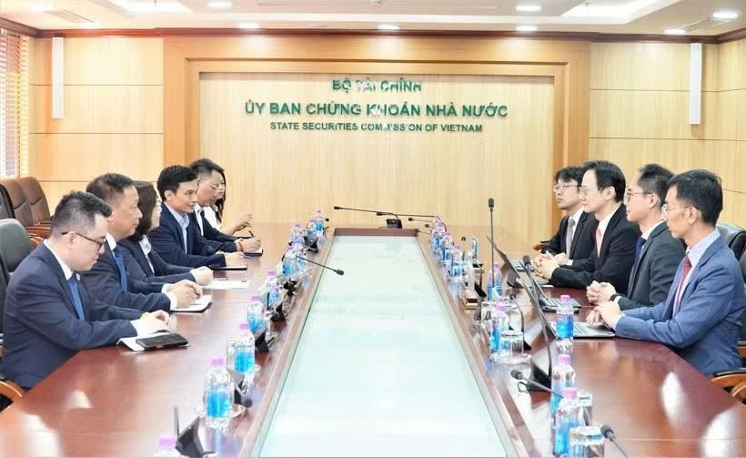 双方会谈现场。图自国家证券委员会