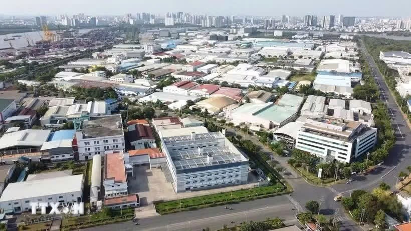  胡志明市新顺出口加工区一角。图:忠线/越通社