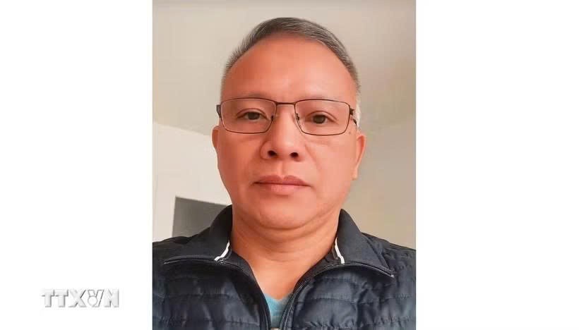 越南恐怖分子阮文台的通告。 图自越通社