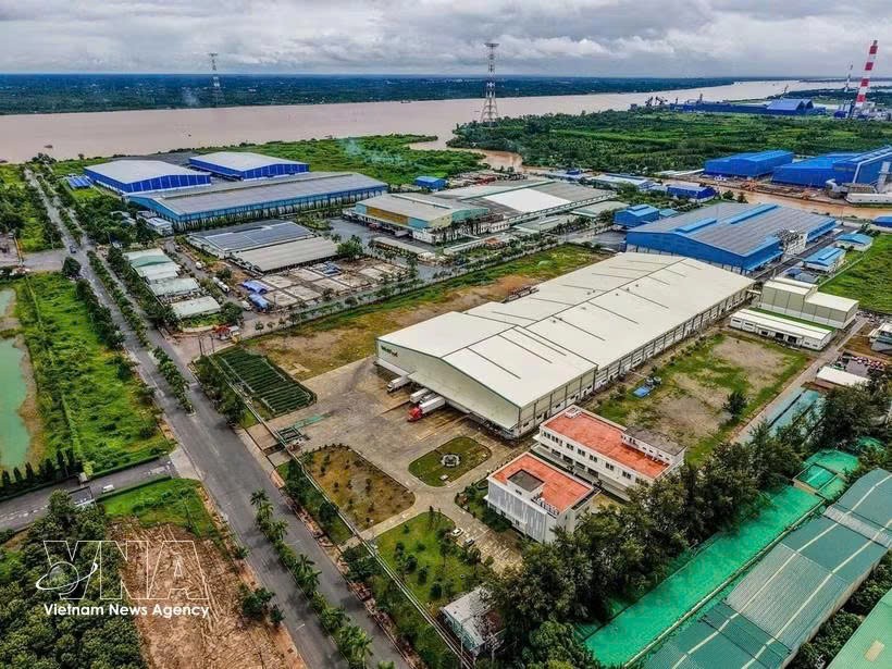 位于芹苴市南后江工业区的WestFood后江股份公司工厂。图自越通社