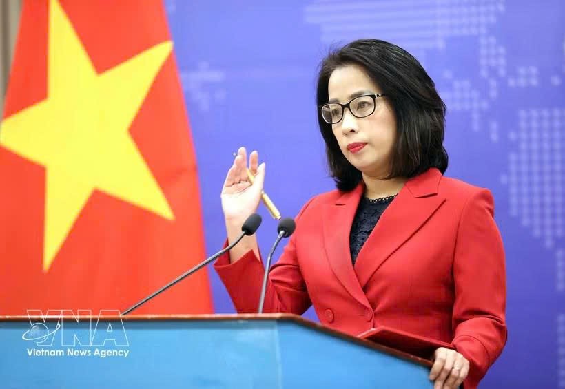 越南外交部发言人范秋姮。图自越通社