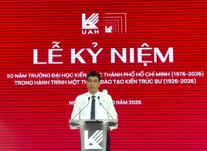 1- Thứ trưởng Bộ Xây Dựng Phạm Minh Hà phát biểu tại buổi lễ .jpg