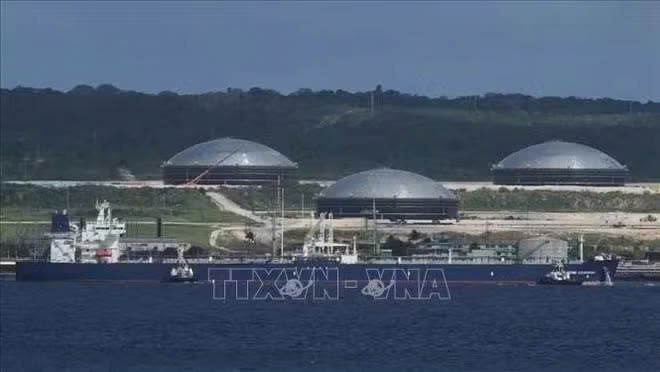 一艘俄罗斯油轮。示意图：越通社播发