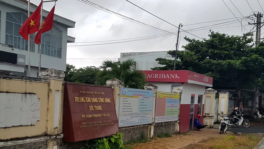 Trường Cao đẳng Cộng đồng Sóc Trăng, nơi xảy ra vụ việc