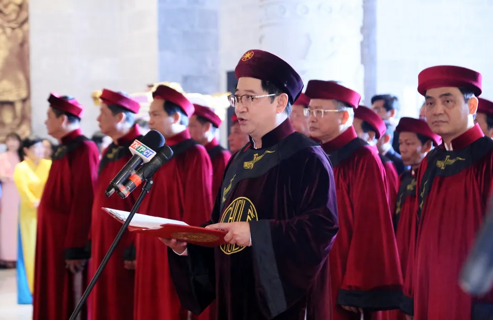 Lần đầu tiên tổ chức giỗ Tổ tại Đền thờ Vua Hùng - Cần Thơ ảnh 2