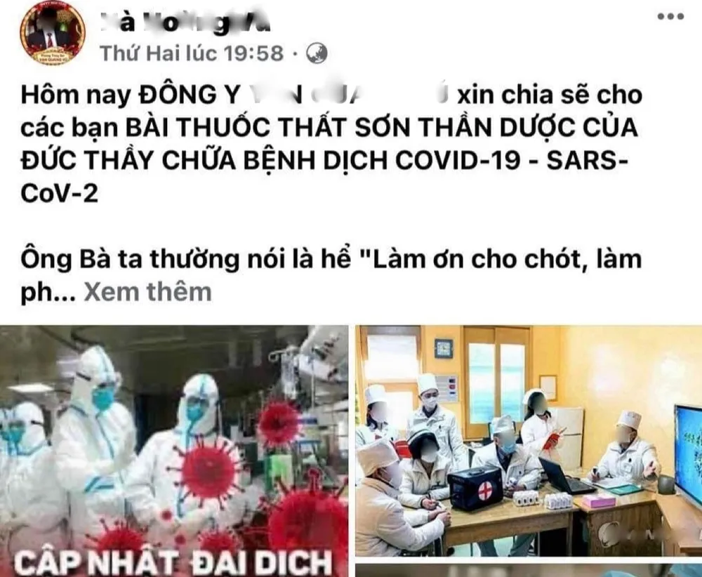 Quảng cáo thuốc trị Covid-19, chủ cơ sở thuốc đông y bị phạt 7,5 triệu đồng ảnh 1