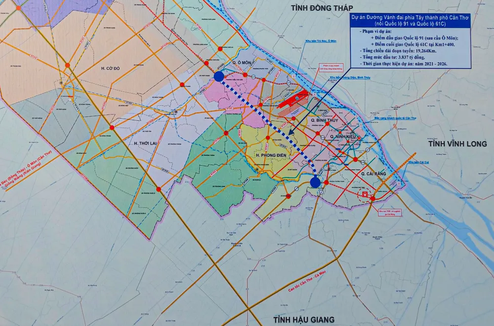 Khởi công Dự án Đường vành đai phía Tây TP Cần Thơ ảnh 2
