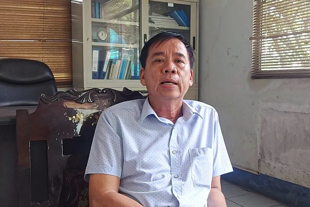 Ông Nguyễn Hữu Tài, Giám đốc Chi cục Đăng kiểm xe cơ giới 8301V tỉnh Sóc Trăng