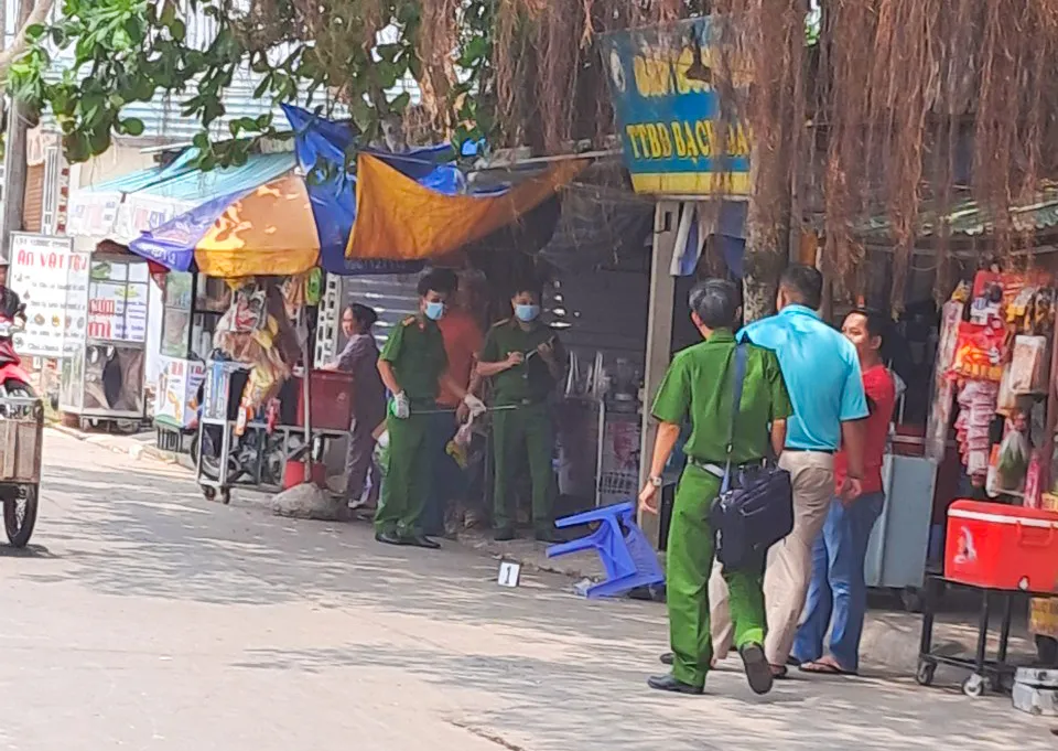 Hiện trường vụ án mạng