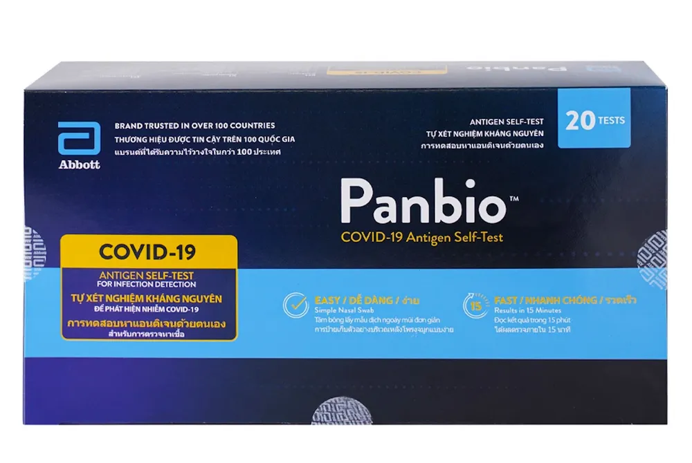 Kit test được sử dụng trong dự án