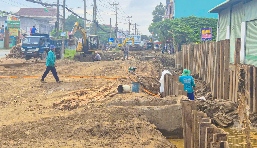 Thi công dự án nâng cấp, mở rộng quốc lộ 91