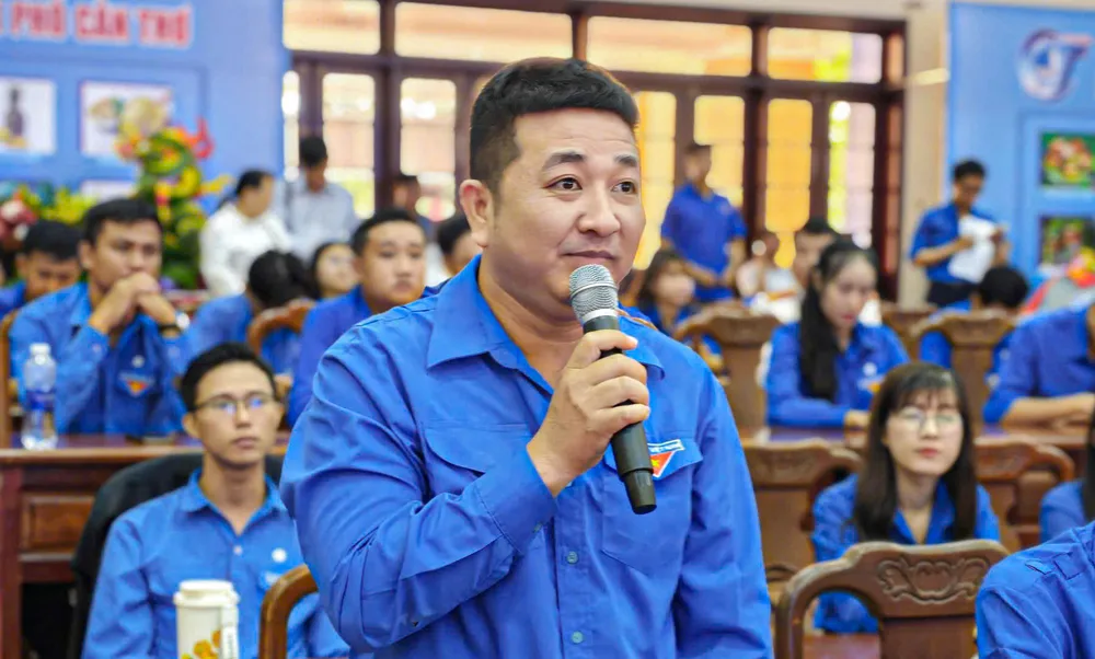 Thanh niên TP Cần Thơ bày tỏ các ý kiến, kiến nghị