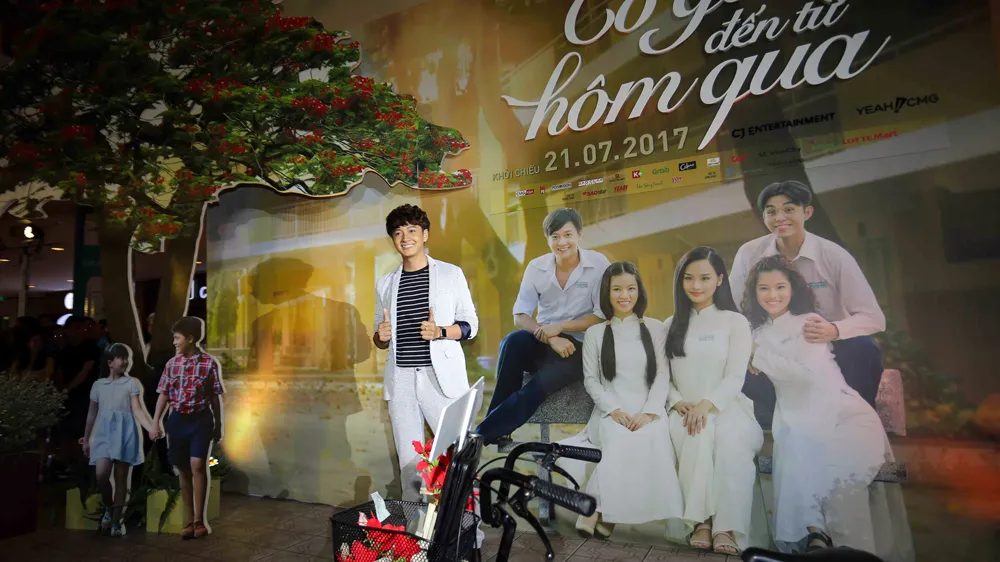 Ngô Kiến Huy tại buổi ra mắt