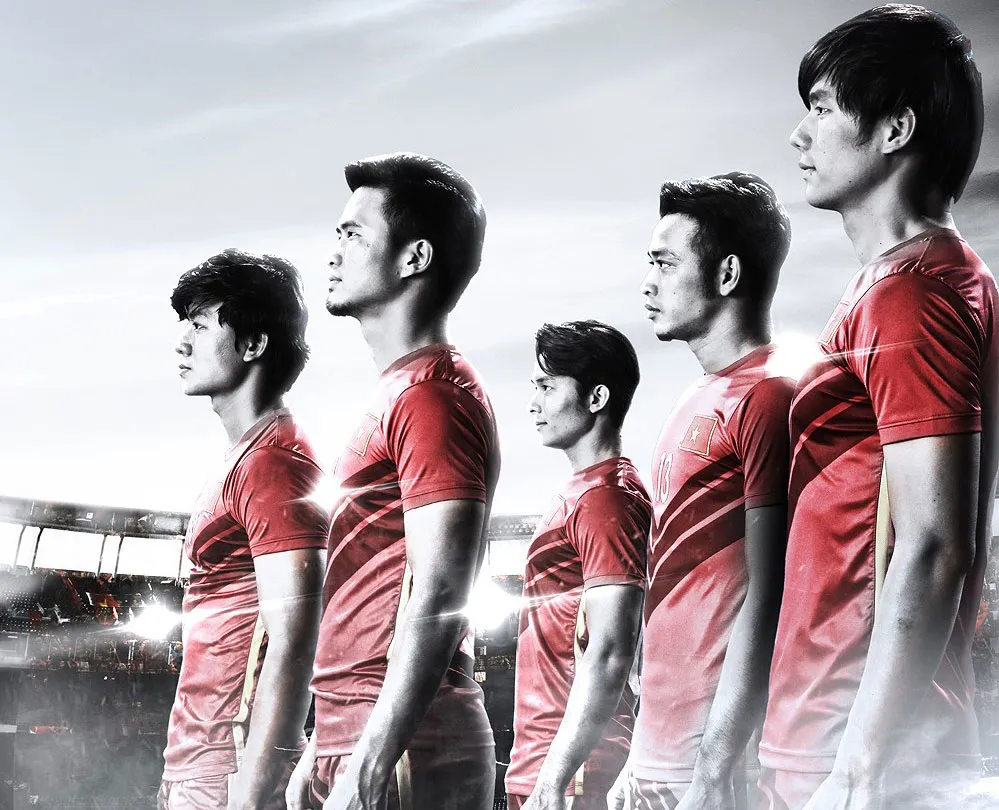 Dàn sao Việt tề tựu cổ vũ cho tuyển Việt Nam ảnh 1