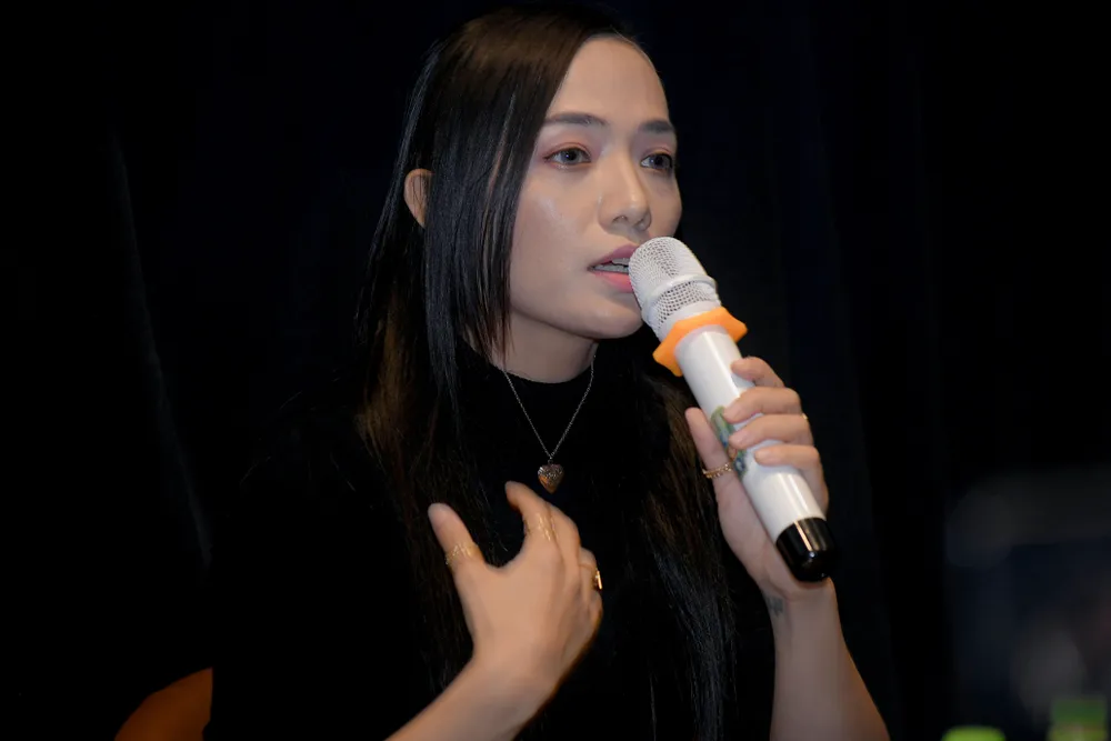 Tinna Tình ghi hình show tưởng nhớ ngôi sao K-Pop Kim Jong Hyun ảnh 1