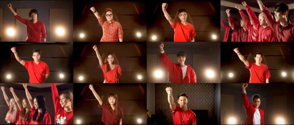 Lan Ngọc và dàn nghệ sĩ hát cổ vũ chống Covid-19 ảnh 2